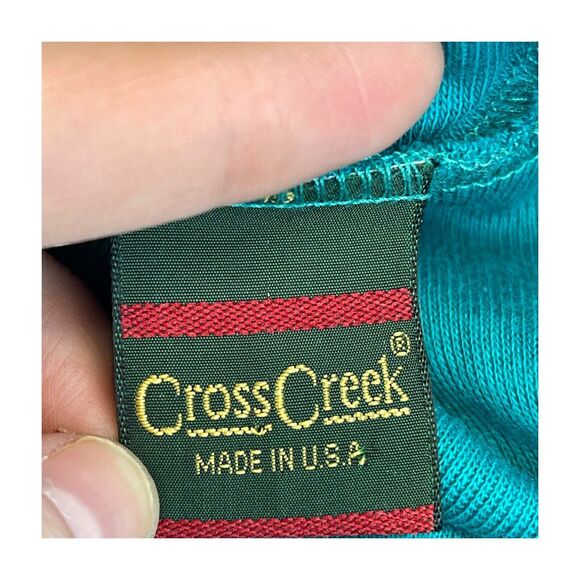 VTG Single Stitch Cross Creek Turtleneck Men's Size XL Striped Made In USA - Picture 6 of 8